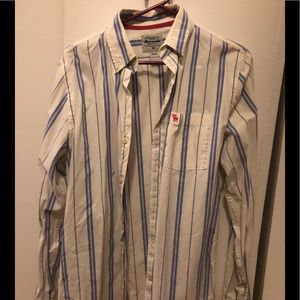 Mens abercrombie button down size m